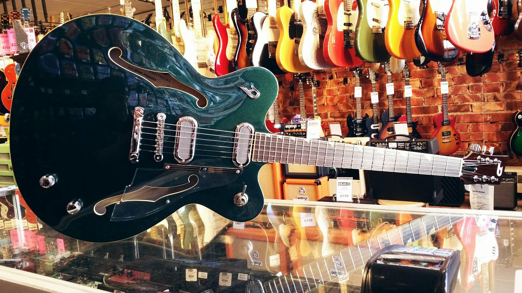 Duesenberg Duesenberg Gran Majesto Stoptail In Catalina Green With Case - Guitars