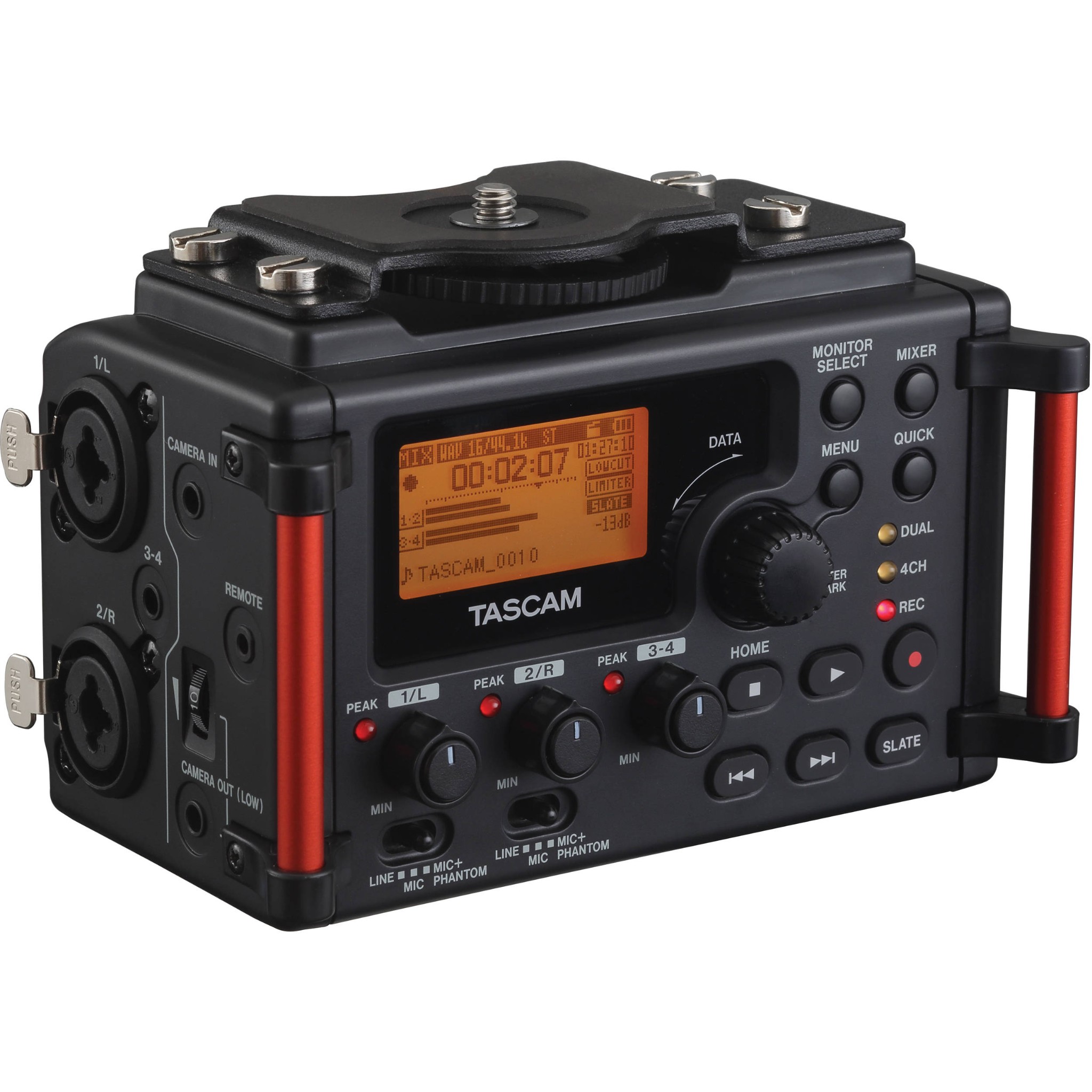 Tascam DR-60DMKII 4 Channel Portable Recorder  …