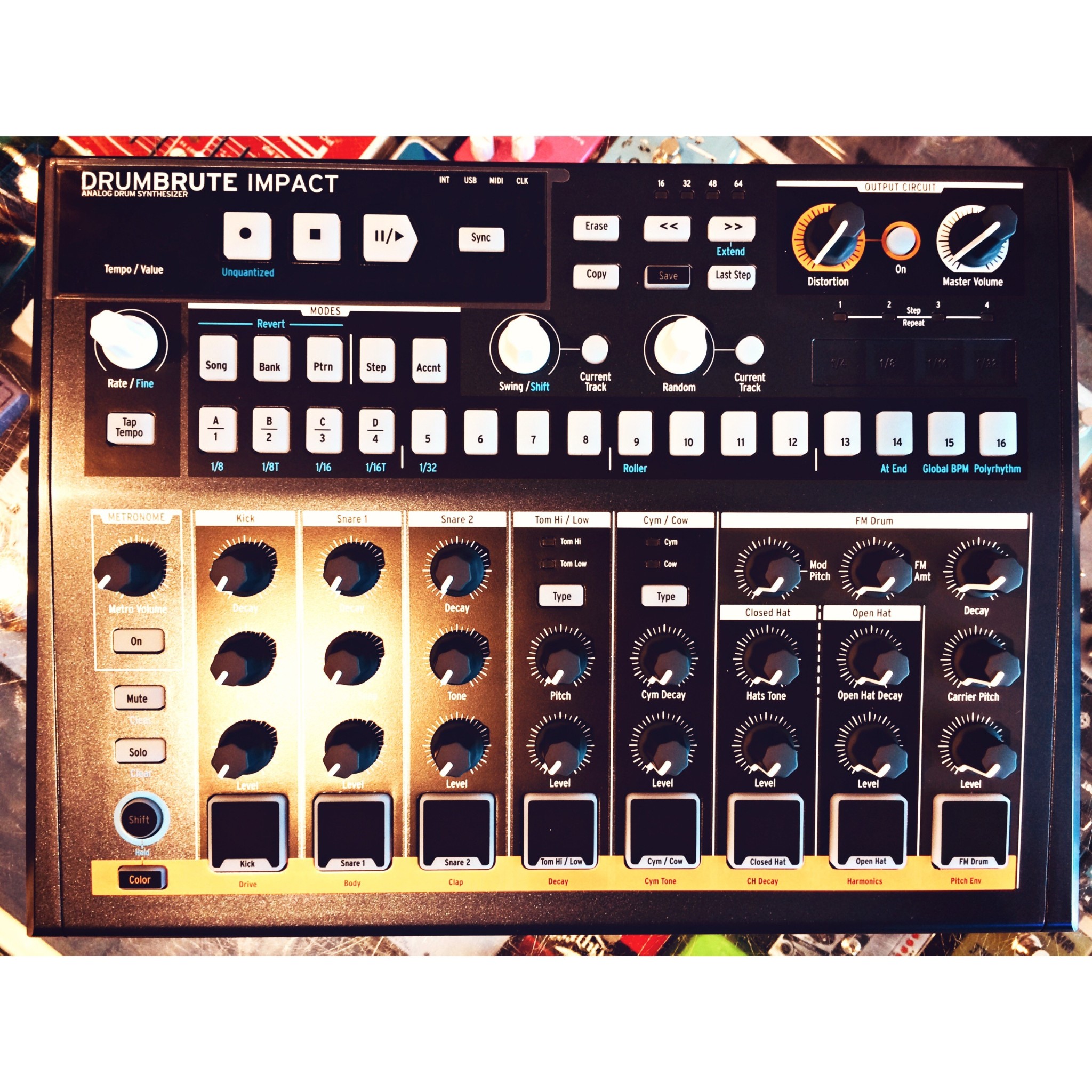 Arturia DrumBrute Impact Analog Drum Machine: Canadian Online