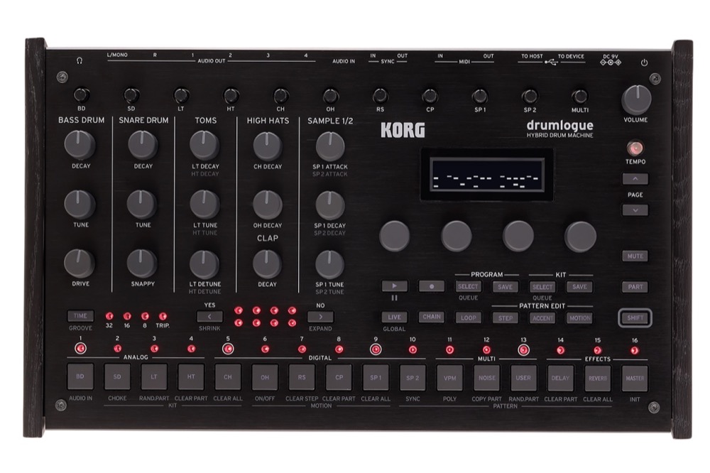 Korg Drumlogue Analogue Hybrid Drum Machine