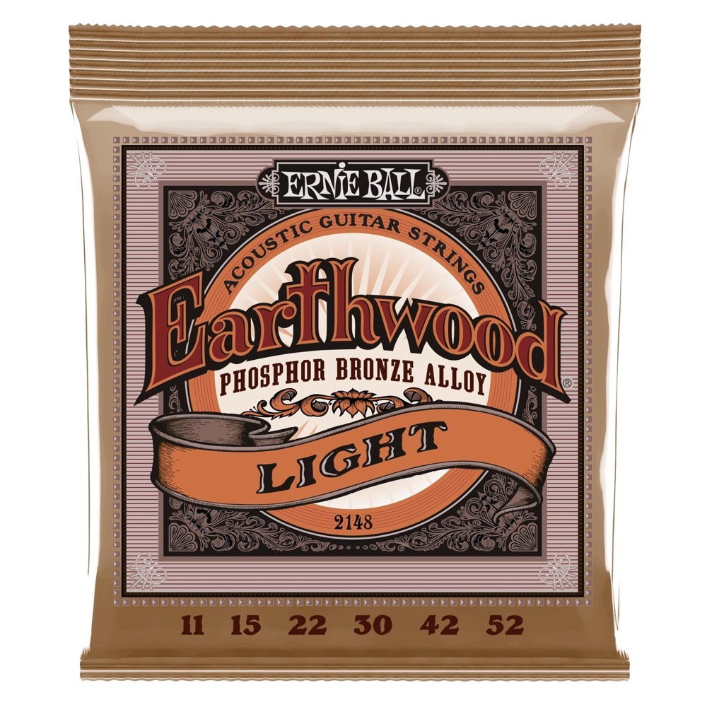 Ernie Ball Earthwood Phosphor Bronze Light 11 - 52