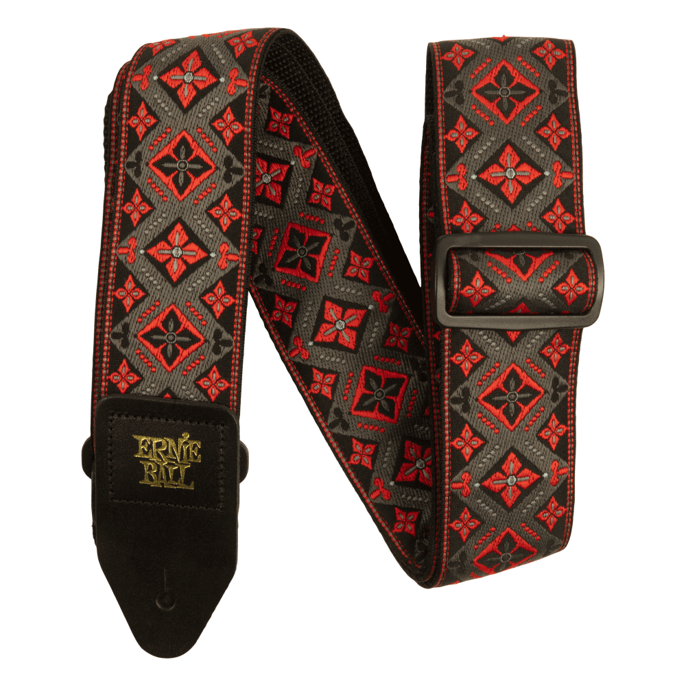 Ernie Ball Ernie Ball Red King Jacquard Strap - Guitars