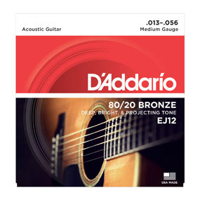 D'Addario EJ12 13-56 Bronze Medium