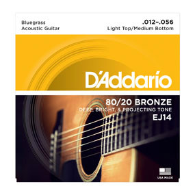 D'Addario D'Addario EJ14 12-56 Bronze M/L - Strings