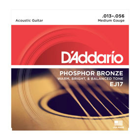 D'Addario EJ17 13-56 Phosphor Medium