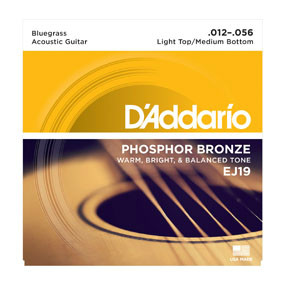 D'Addario EJ19 12-56 Phosphor Medium Light