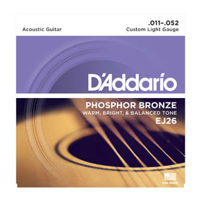 D'Addario EJ26 11-52 Phosphor Custom Light