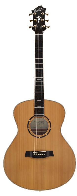 Hagstrom Hagstrom Grand Auditorium Mahogany Back and Sides Solid Cedar Top - Guitars