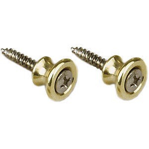 Gibson Strap Buttons - Brass