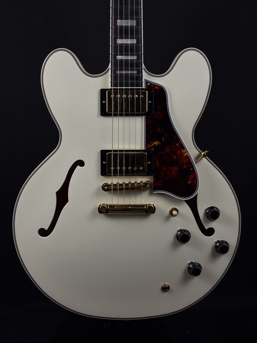 Epiphone Epiphone 1959 ES-355 Reissue Inspired By Gibson Custom In Classic White - Guitars