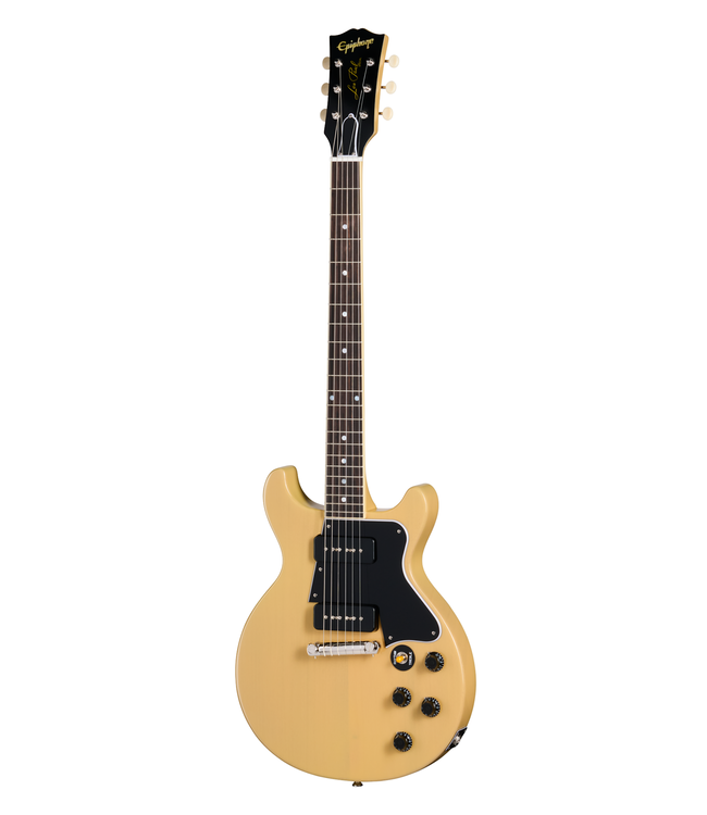Epiphone Epiphone1960 Les Paul Special Double Cut, Hardshell Case, TV Yellow - Guitars