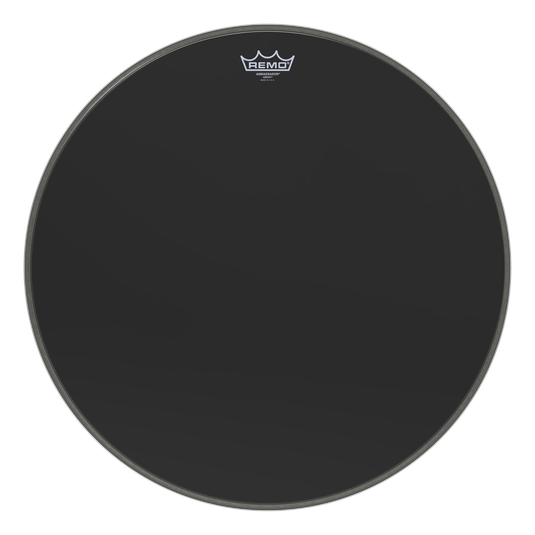 Remo Remo 22" Ebony Ambassador - Drums