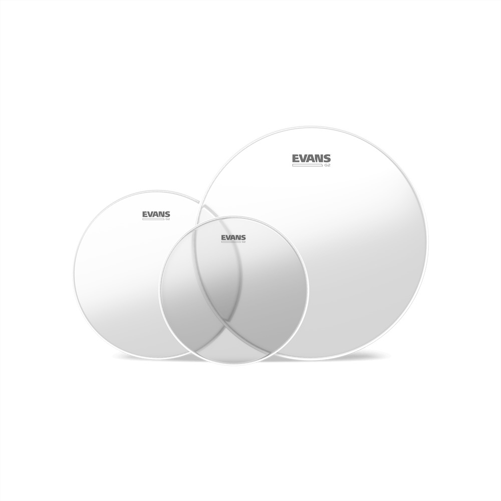 Evans Evans Tom Pack G2 Clear - Standard - Drums