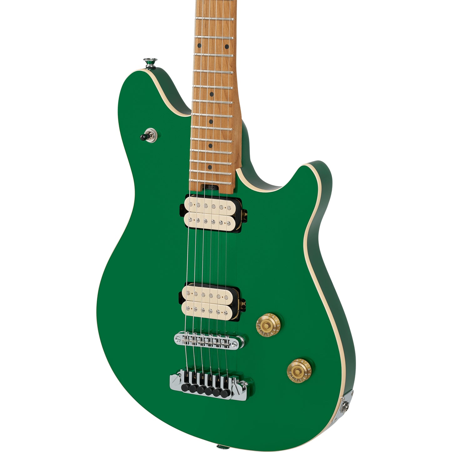EVH EVH Wolfgang Special, Baked Maple Neck, T.O.M., Kandy Green - Guitars