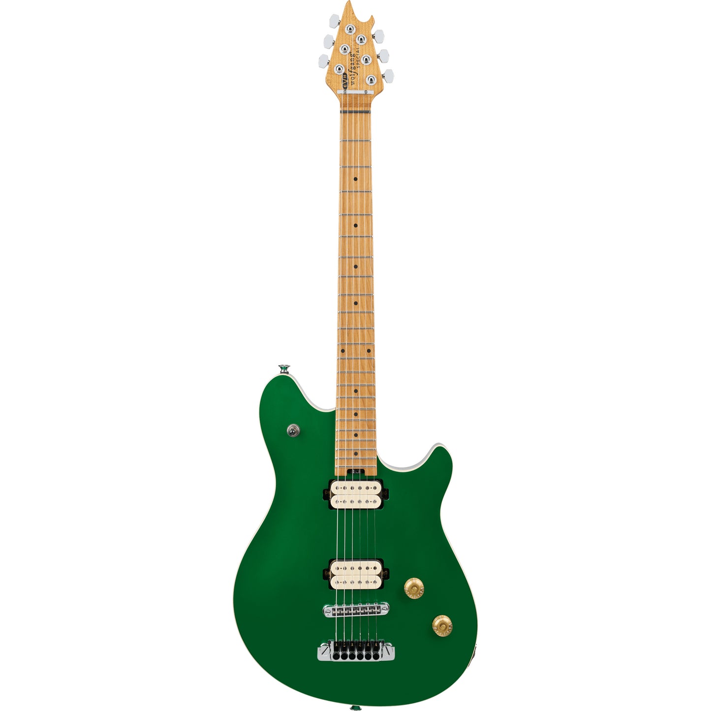 EVH EVH Wolfgang Special, Baked Maple Neck, T.O.M., Kandy Green - Guitars