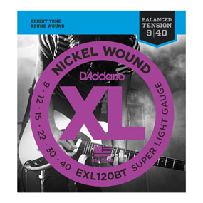 D'Addario D'Addario EXL120BT Balanced Nickel Light - Strings