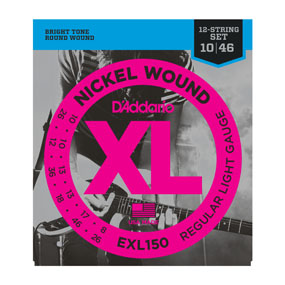 D'Addario EXL150 12-String Electric