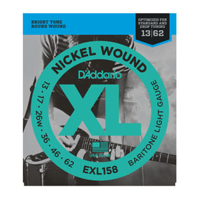 D'Addario EXL158 Baritone Low Tune Strings