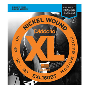 D'Addario D'Addario EXL160BT 50 - 120 Balanced Bass Regular Long Scale - Strings