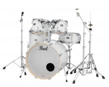 Pearl Export Five Piece Kit in White With  …