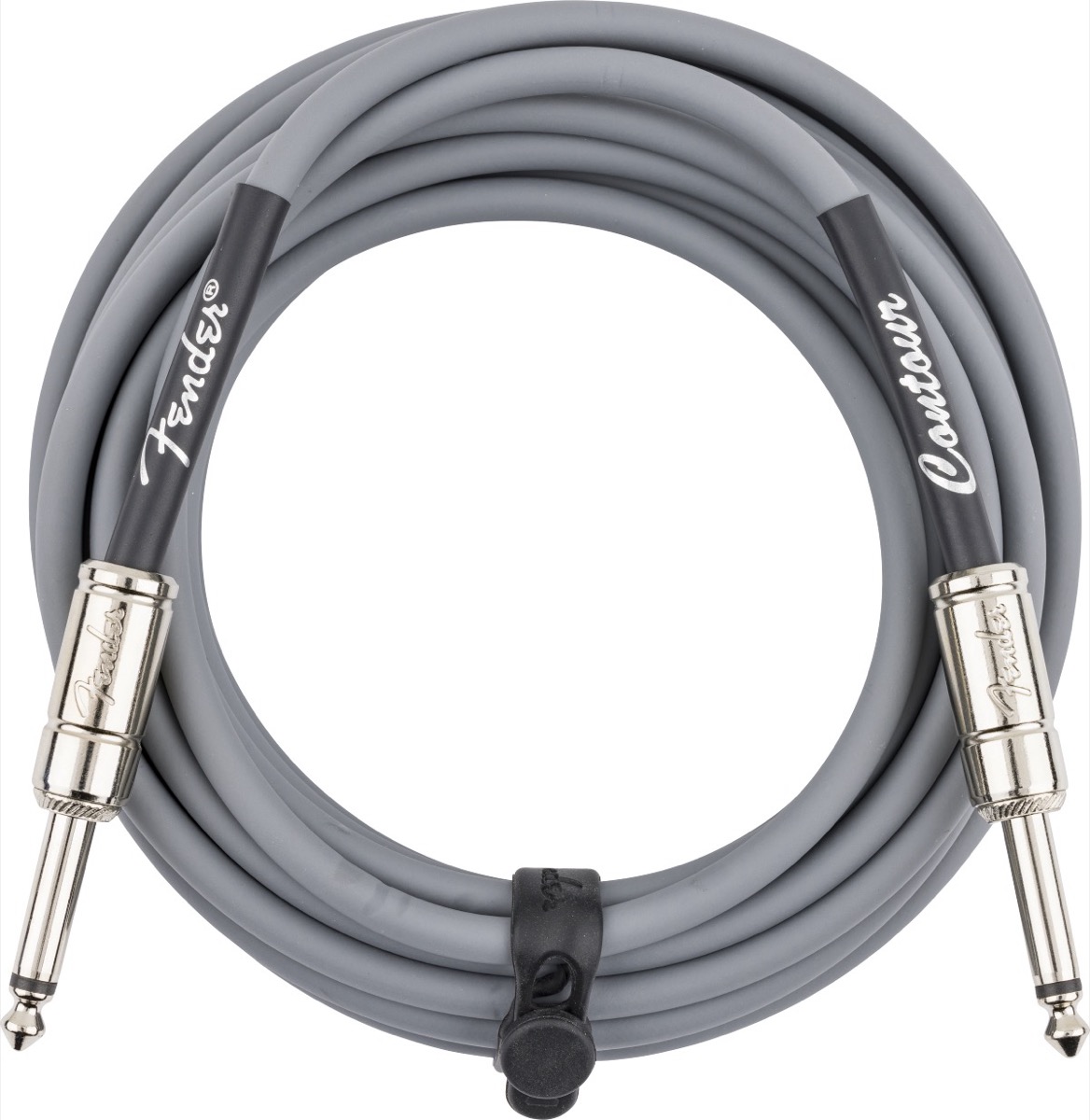 Fender 18.6 Foot Contour Cable In Inca Silver