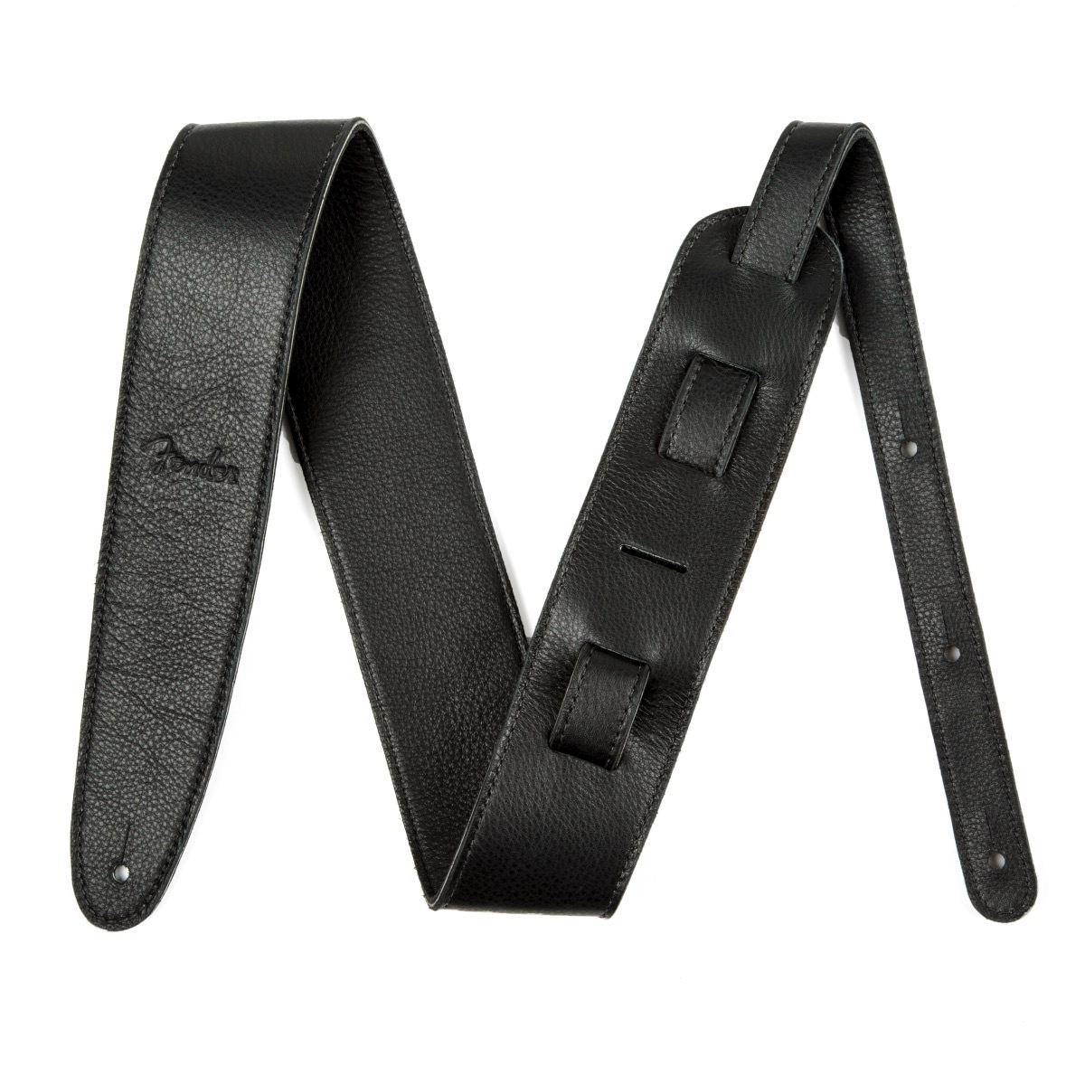 Fender Fender Strap 2" Artisan Leather - Black - Guitars