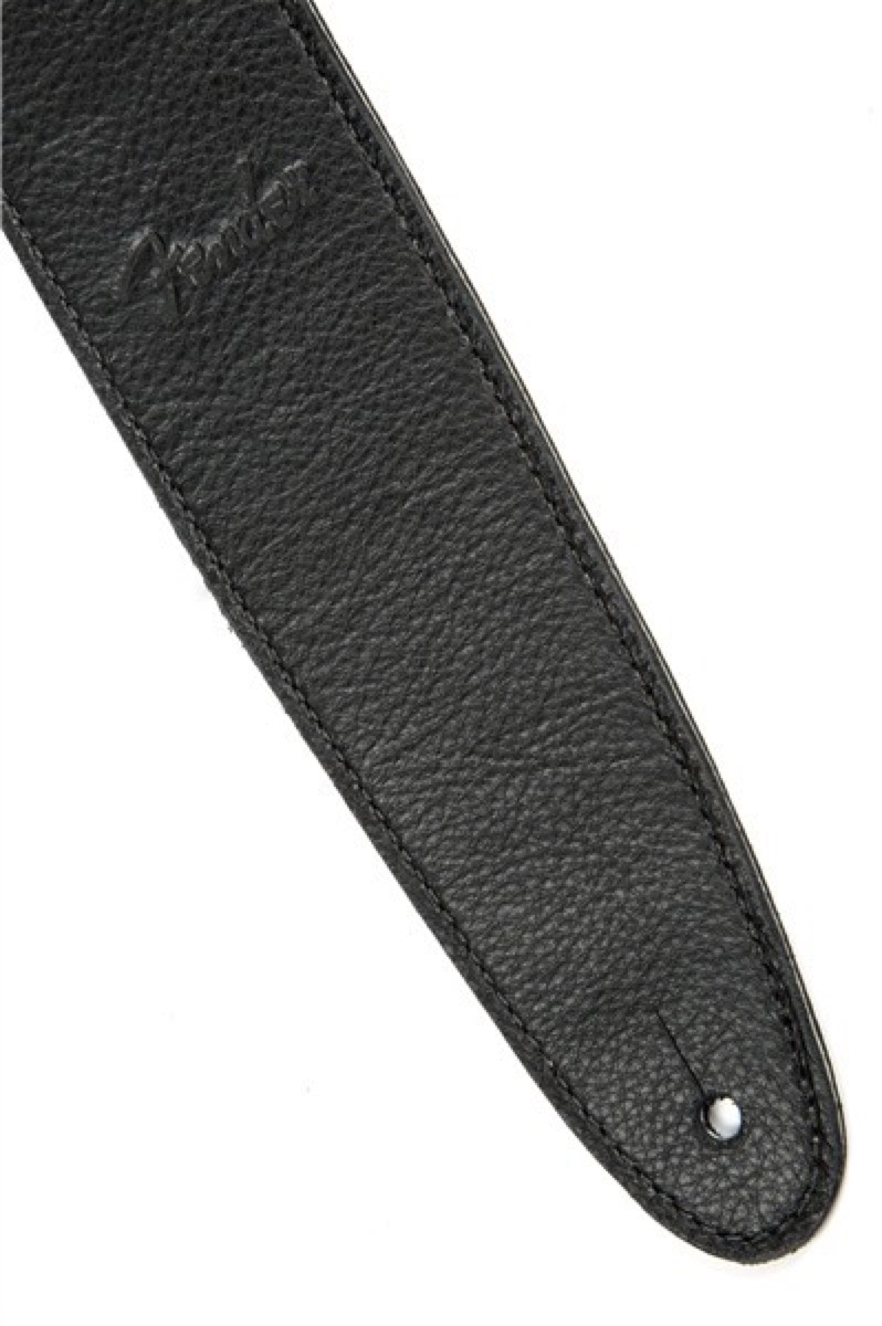 Fender Fender Strap 2" Artisan Leather - Black - Guitars