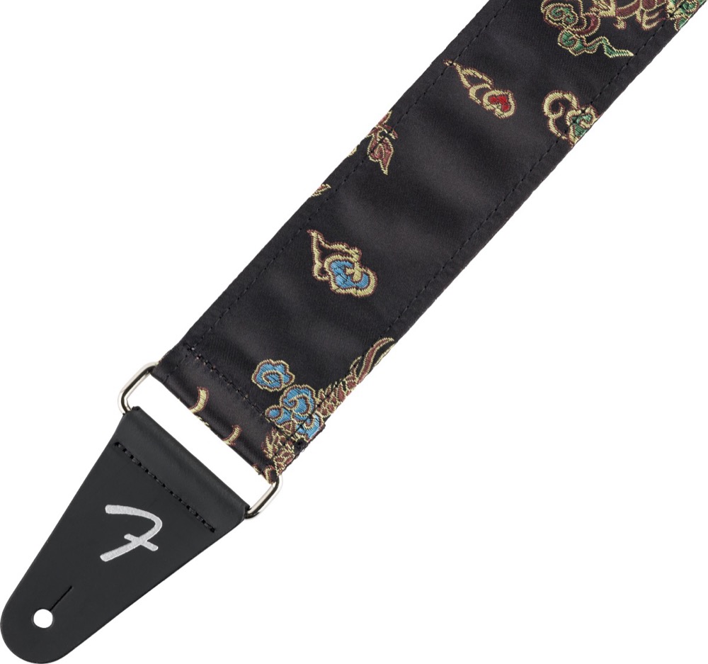 Fender Fender Strap - Satin Dragon in Black - Guitars