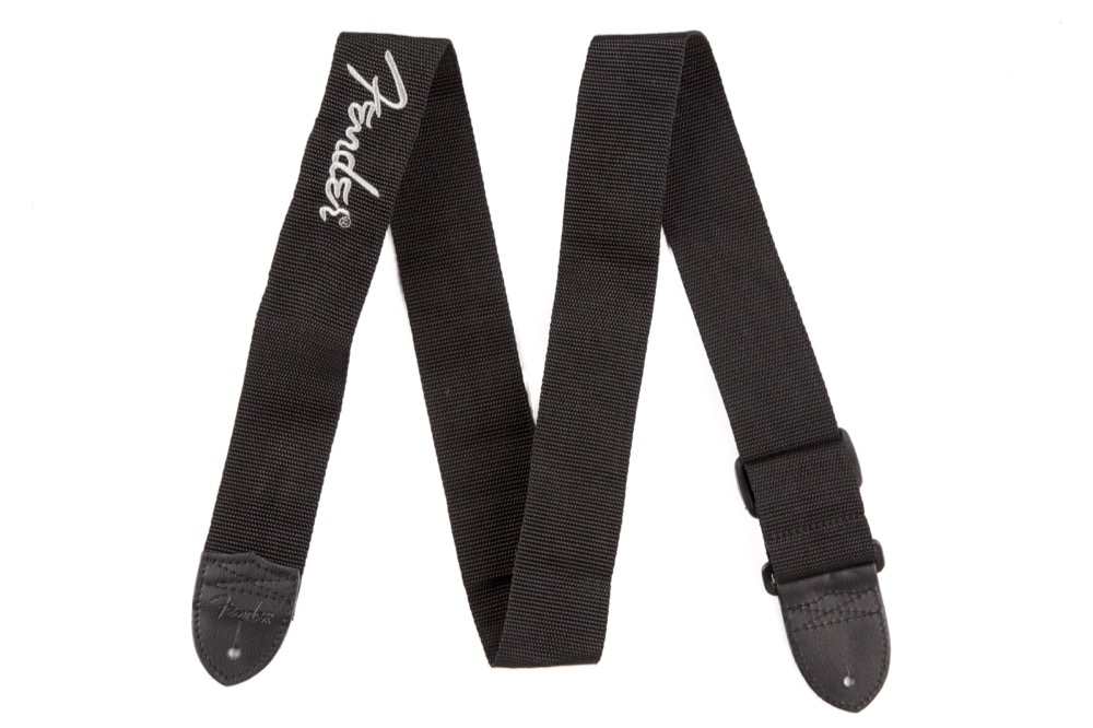 Fender Fender Strap 2" Poly - Black and Yellow - Guitars