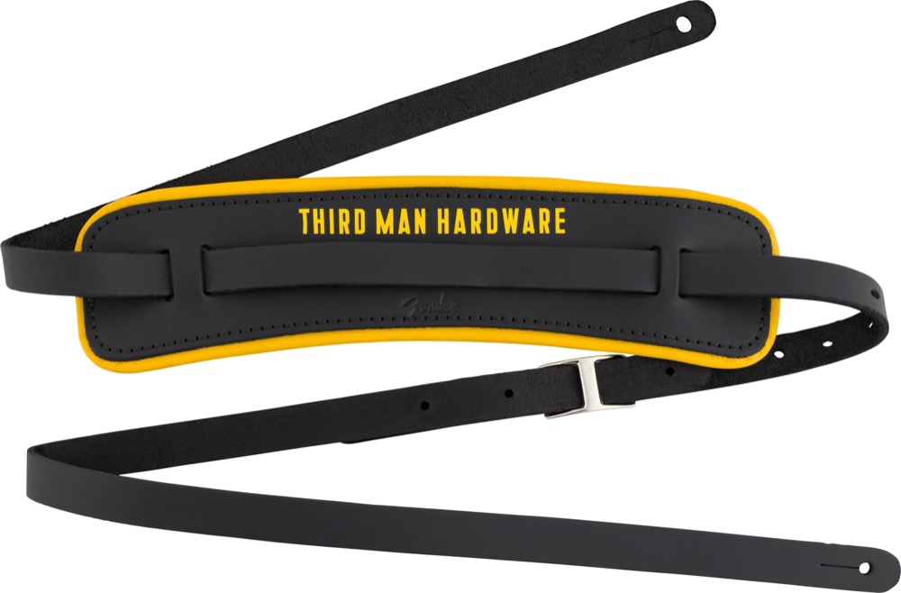 Fender Third Man Hardware Leather Strap -  …