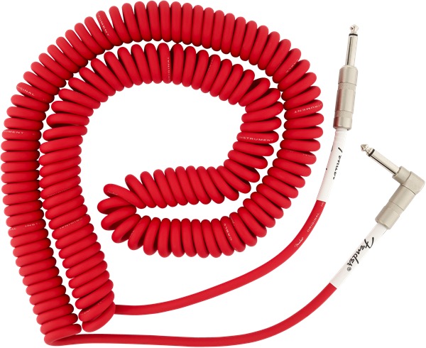 Fender Fender 30 Foot Original Coil Cable In Fiesta Red - Cables