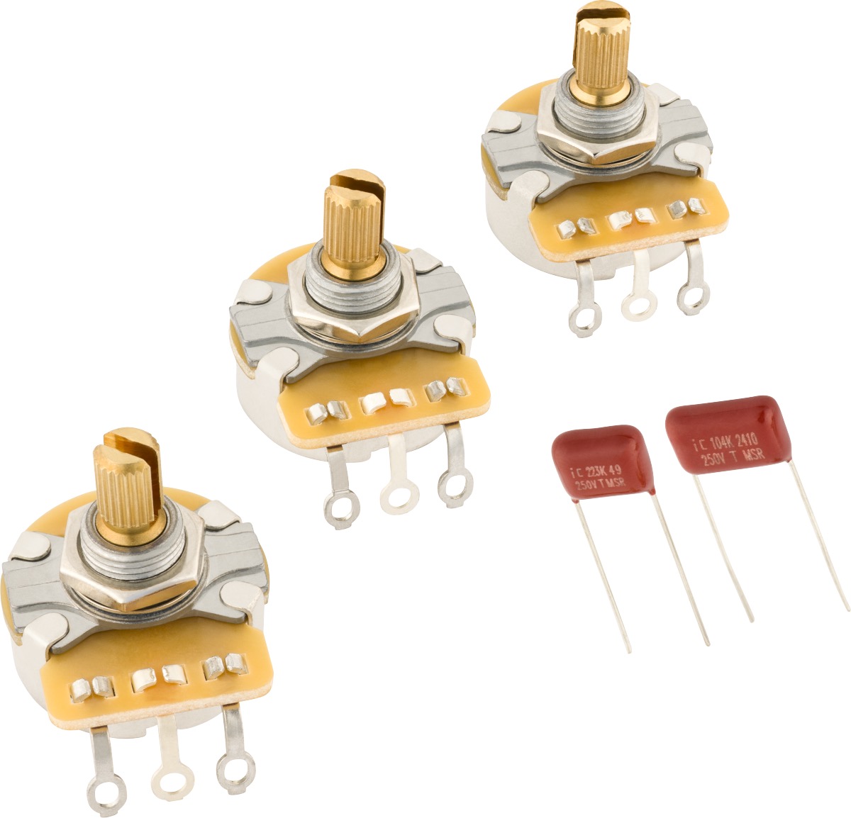 Fender 250K Split Shaft Potentiometer 3  …