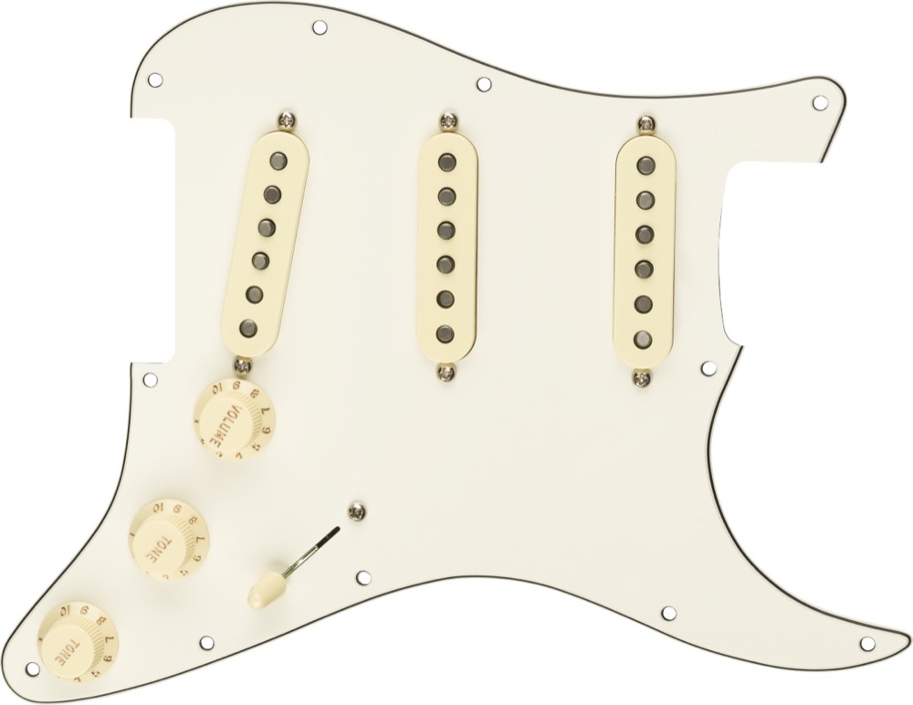 Fender Pre-Wired Strat Pickguard, Custom Shop  …