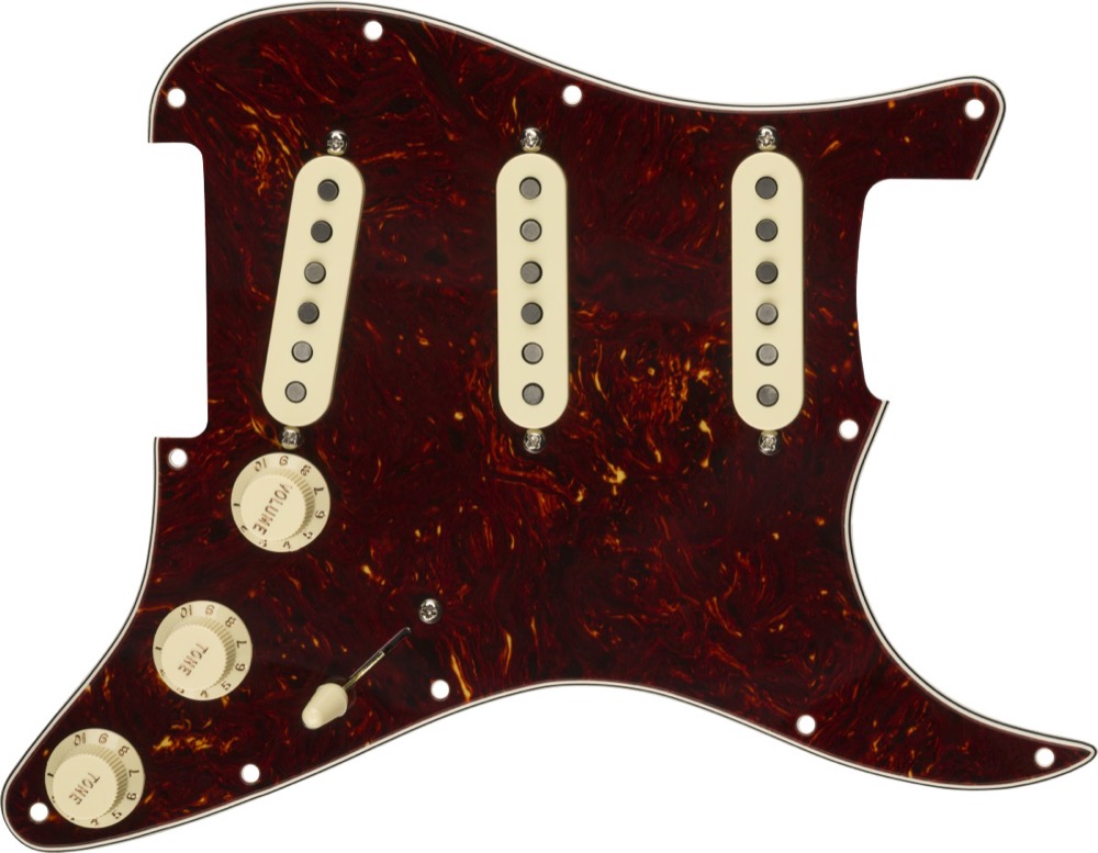 Fender Pre-Wired Strat Pickguard,  …
