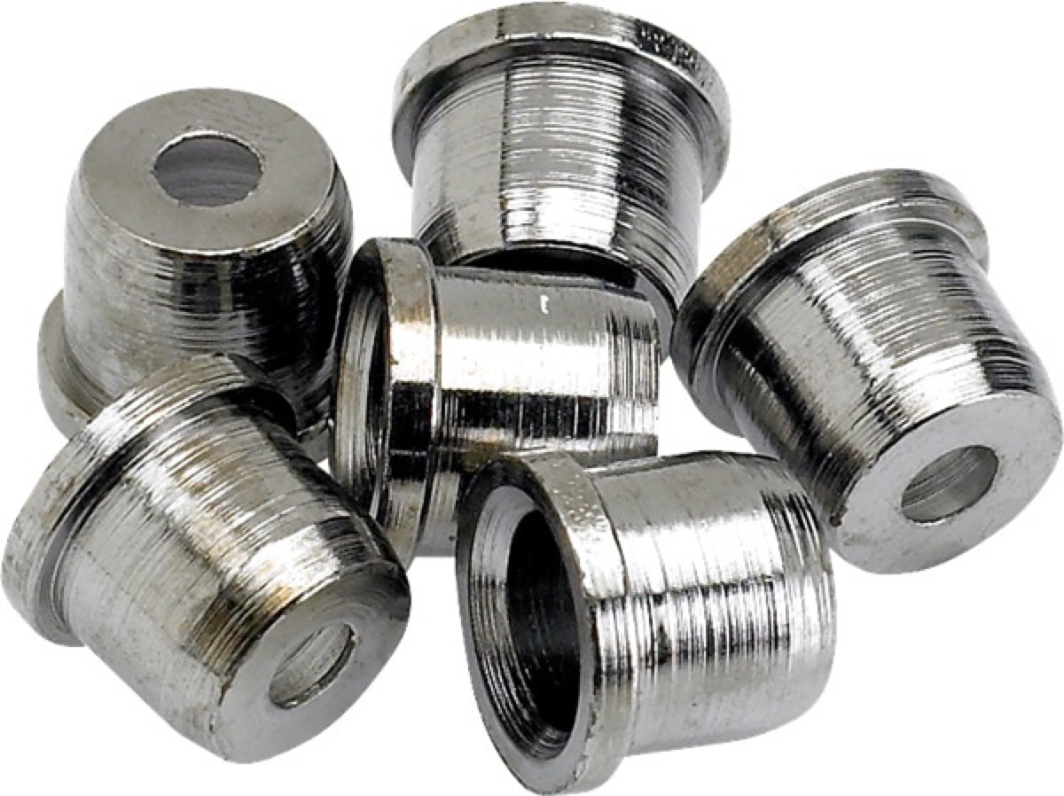 Fender Fender Standard Tele Ferrules Set Of 6 - Guitars