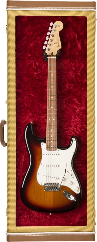 Fender Guitar Display Case In Tweed