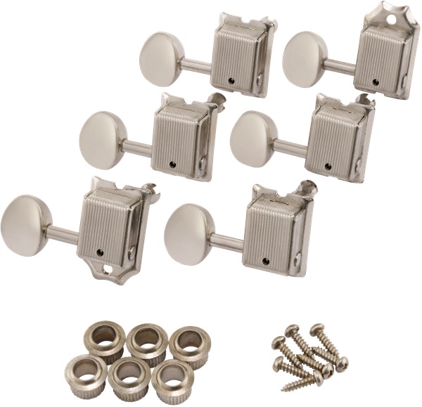 Fender Road Worn Tuners In Nickel