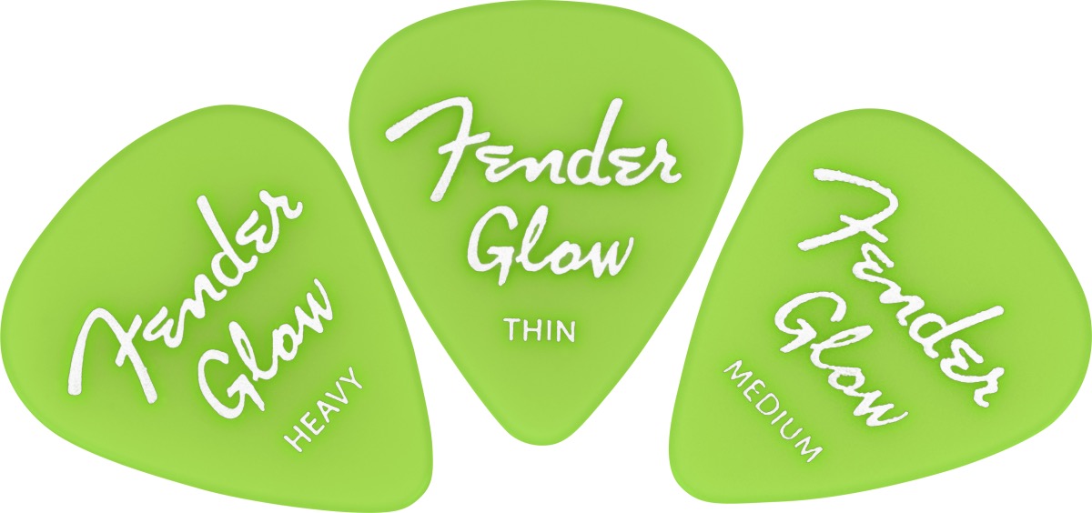 Fender Pick Pack 12 Premium Glow In The  …