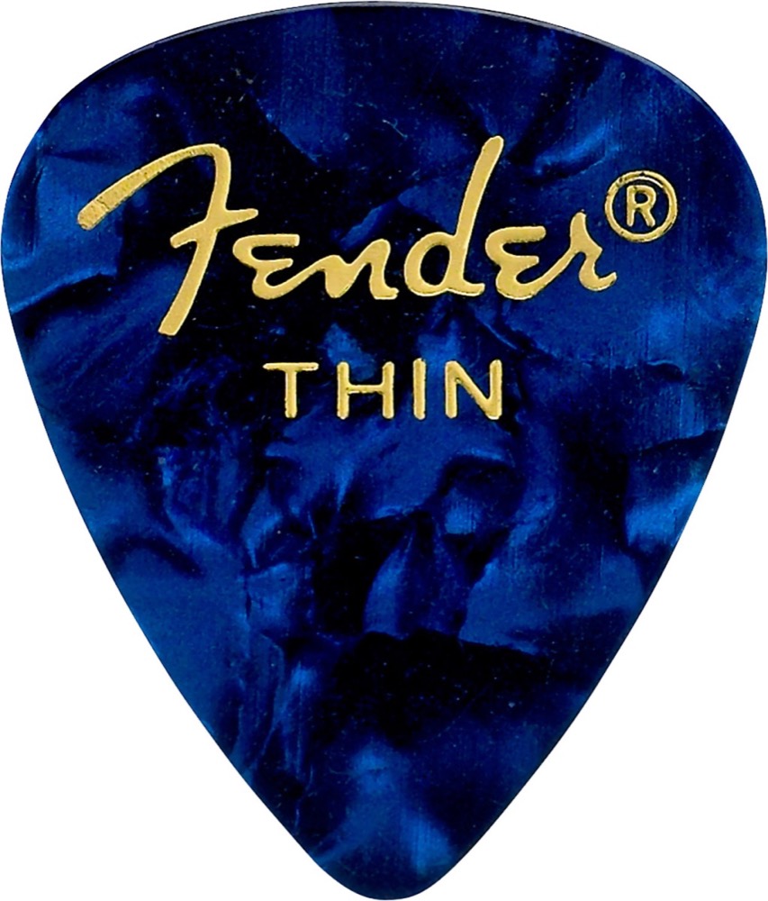 Fender Pick Pack 12 Premium Celluloid Blue  …