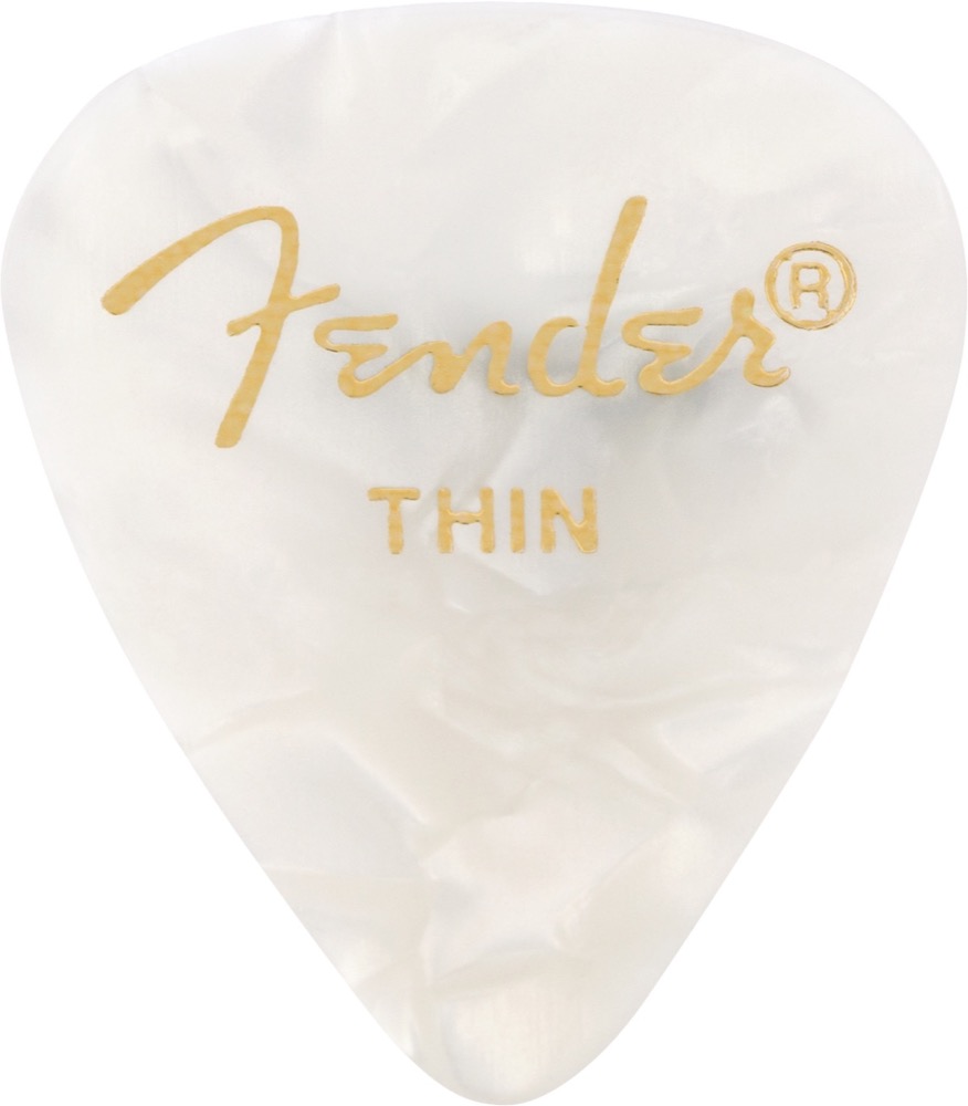 Fender Pick Pack 12 Premium Celluloid White  …