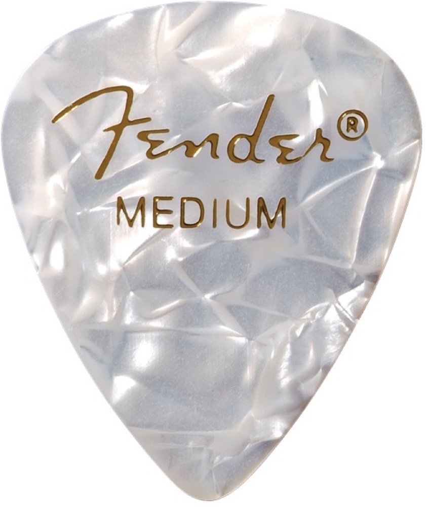 Fender Pick Pack 12 Premium Celluloid White  …