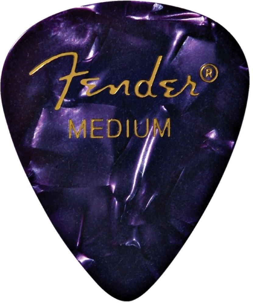 Fender Pick Pack 12 Premium Celluloid Purple  …