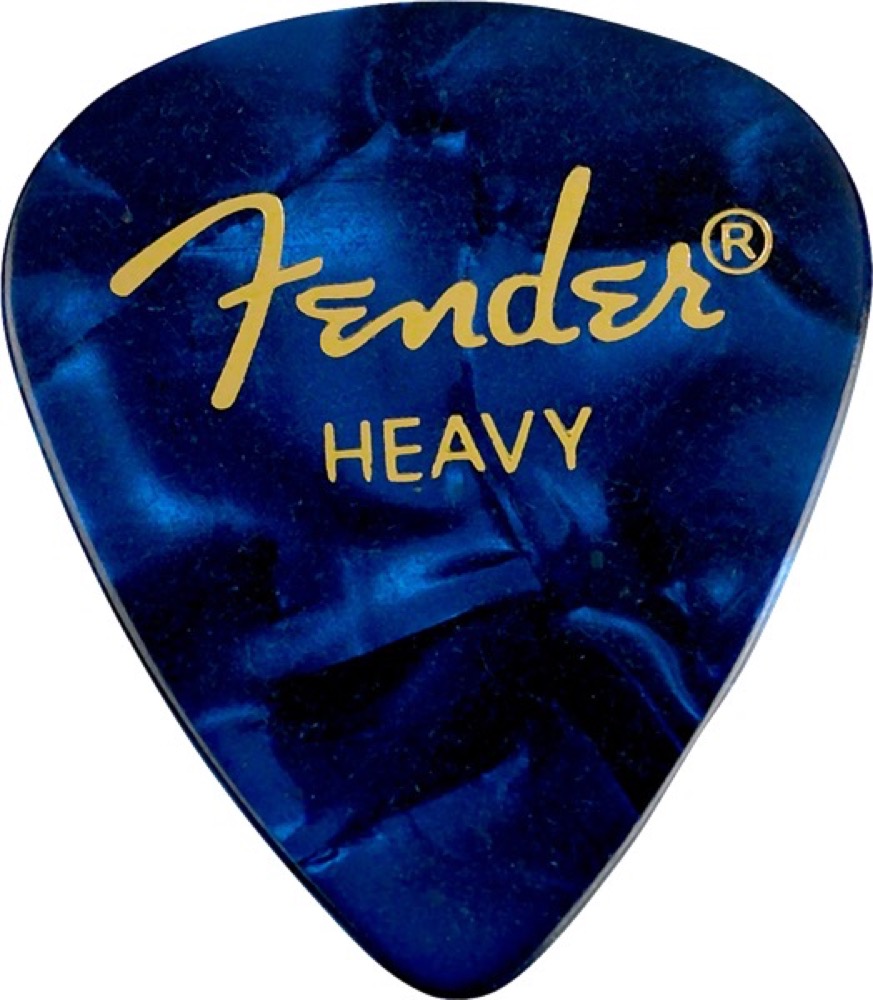 Fender Pick Pack 12 Premium Celluloid Blue  …