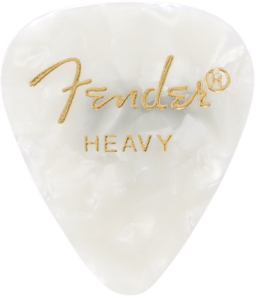 Fender Pick Pack 12 Premium Celluloid White  …