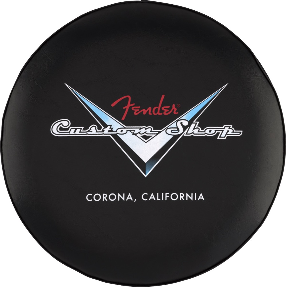 Fender Custom Shop Fender 30" Fender Custom Shop Chevron Logo Black Bar Stool - Misc