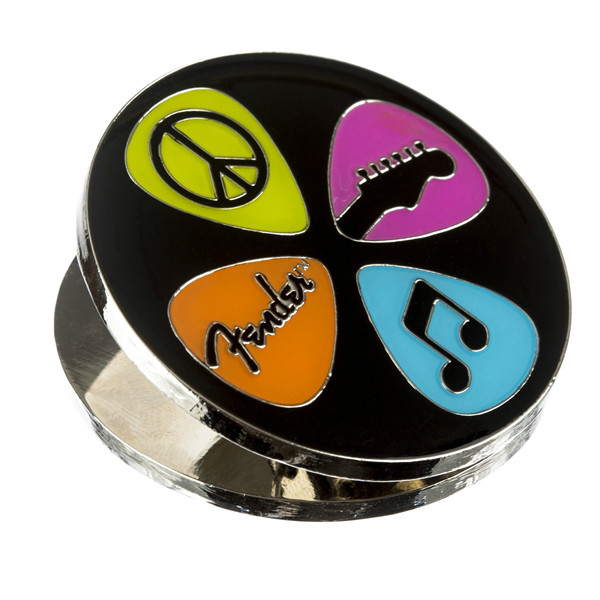 Fender Love Peace And Music Magnet
