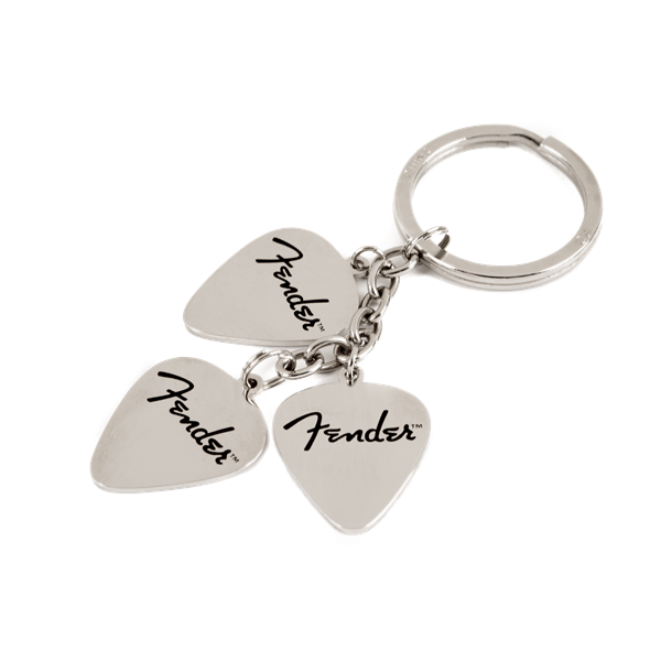 Fender Fender Key Chain Picks Pink Turquoise Pearl - Misc