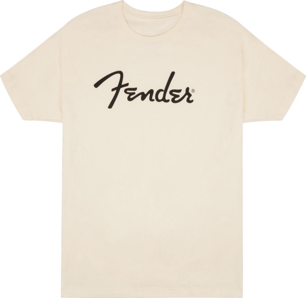 Fender Fender T-Shirt Spaghetti Logo Olympic White - Large - Misc