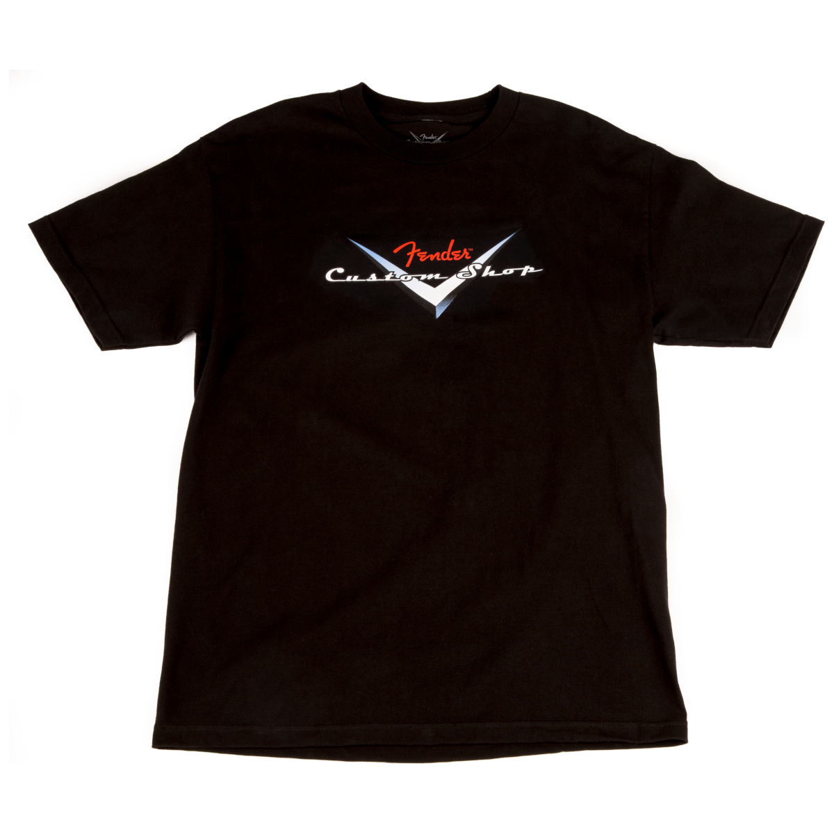 Fender T-Shirt Custom Shop Logo, Black - Medium
