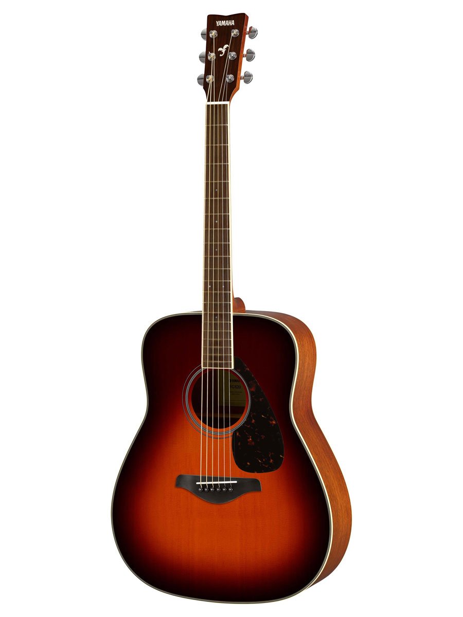 Yamaha FG820 Solid Spuce Top In Brown Sunburst
